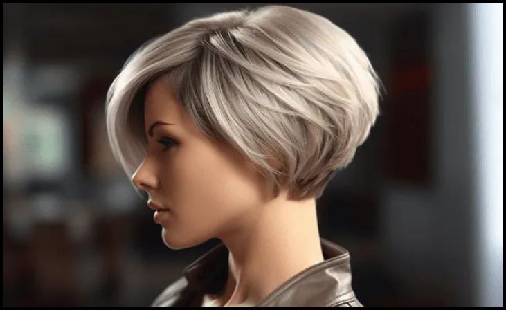 Stacked Pixie Bob Cut