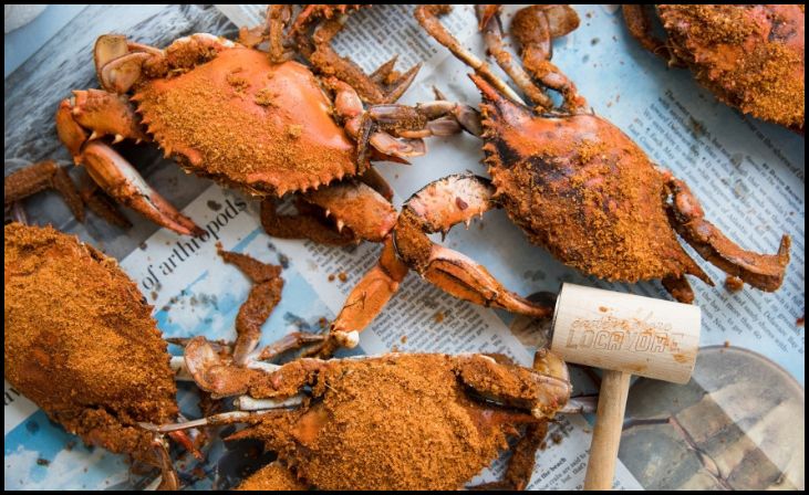 Steamed Blue Crab Claws