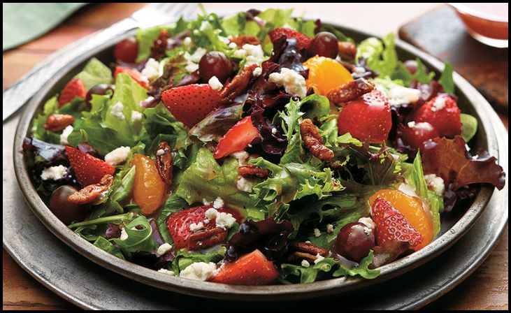 Strawberry & Pecan Salad