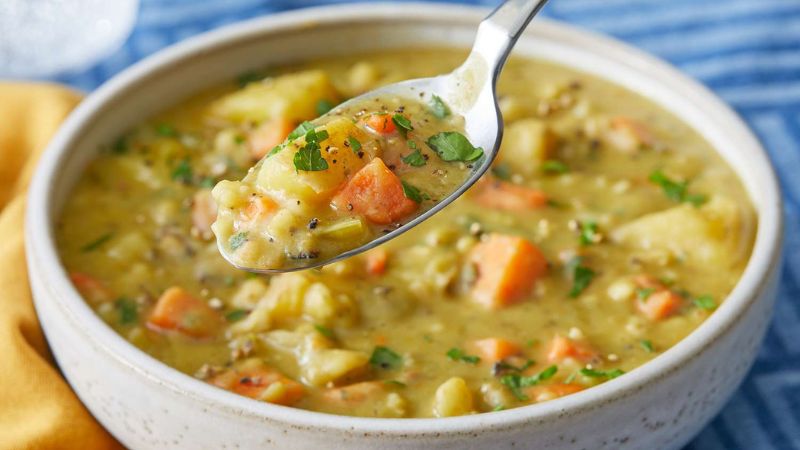 Vegetarian Split Pea Soup